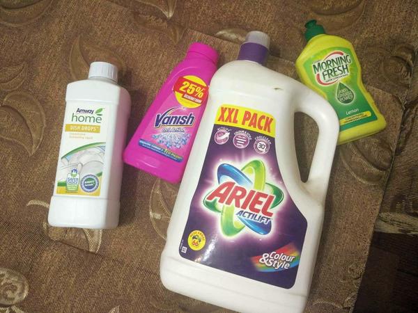 Всякоразные средства... что под рукой есть...