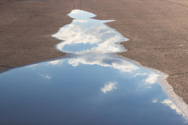 Рукой коснуться неба, потрогать облака...