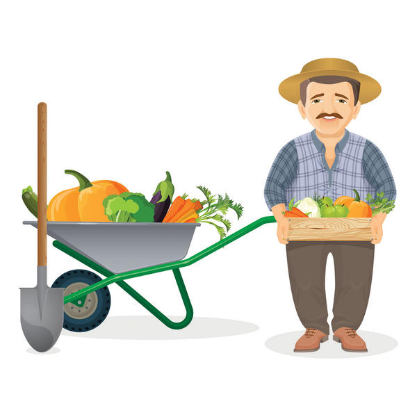 Дачник-мужчина