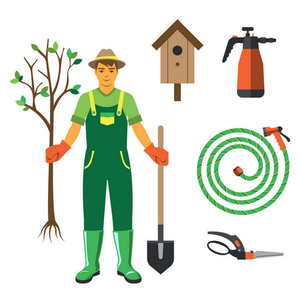 Дачник-мужчина