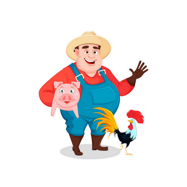 Дачник-мужчина