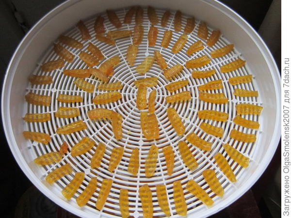 Цукаты из кабачков