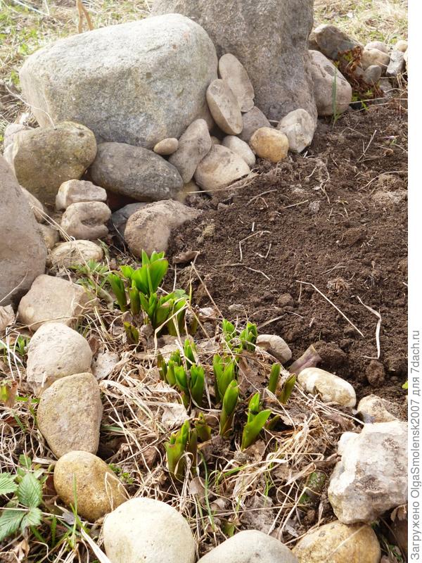 в уголочке на горке, всегда огорожен, чтобы руками не влезть.