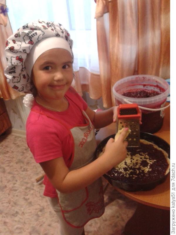 Готовим пирог с брусникой