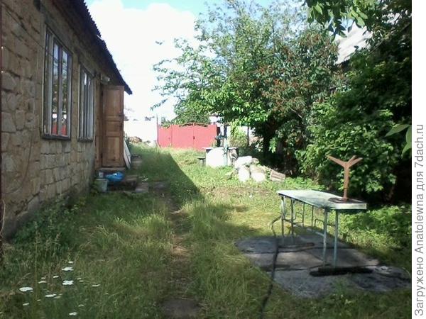 это взгляд со стороны огорода