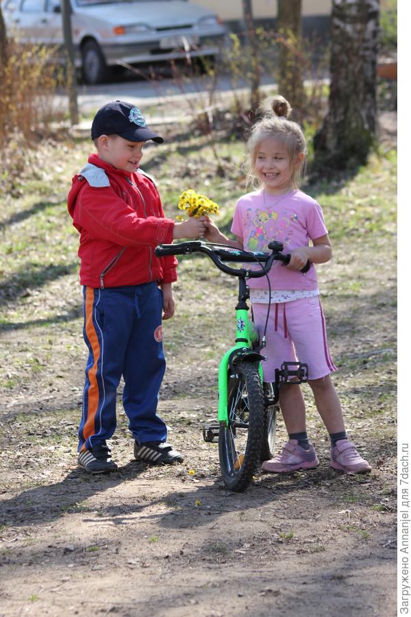 А вот и первые цветы!!!
