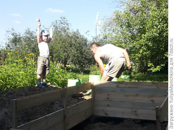 Начало стройки