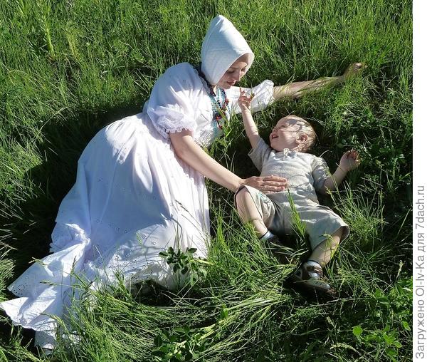 Какая мягкая трава!