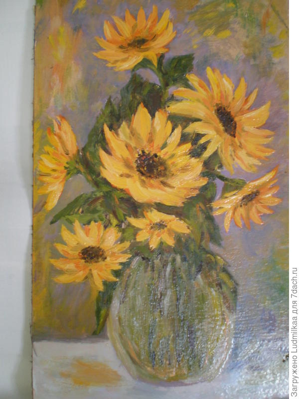 Букет подсолнухов