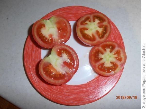 в разрезе