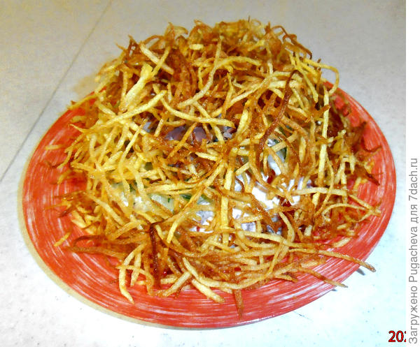 .....муравейник(маловато картошки)но очень вкусно.