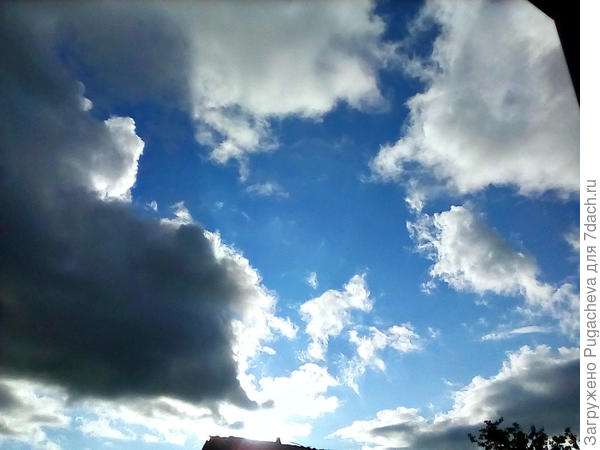 ....переменная облачность...