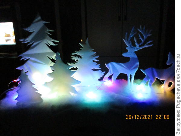 Всё из пенопласта.