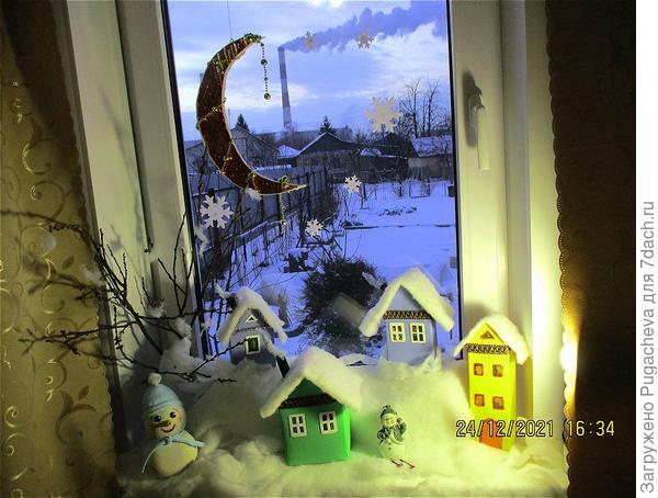 Зимние домики.