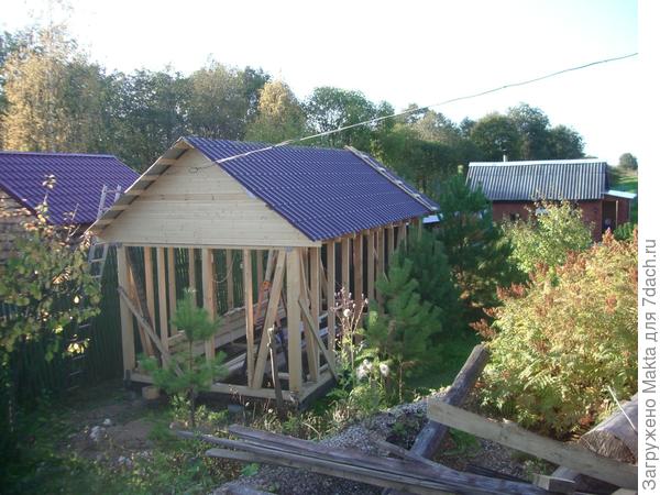 зимний домик