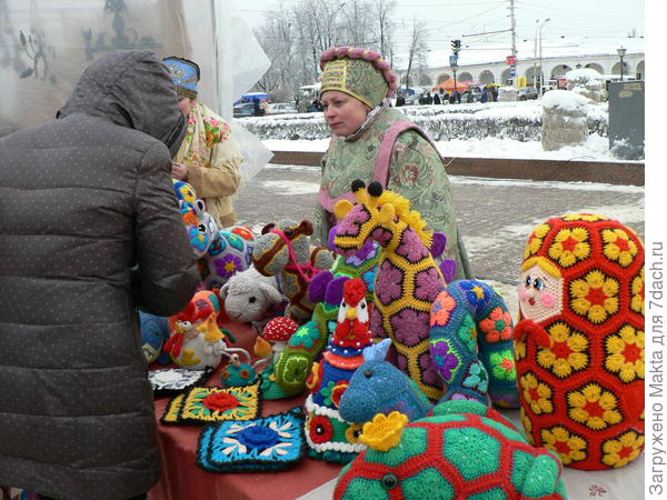вязанные игрушки