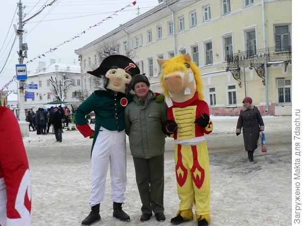 Гусар с лошадью