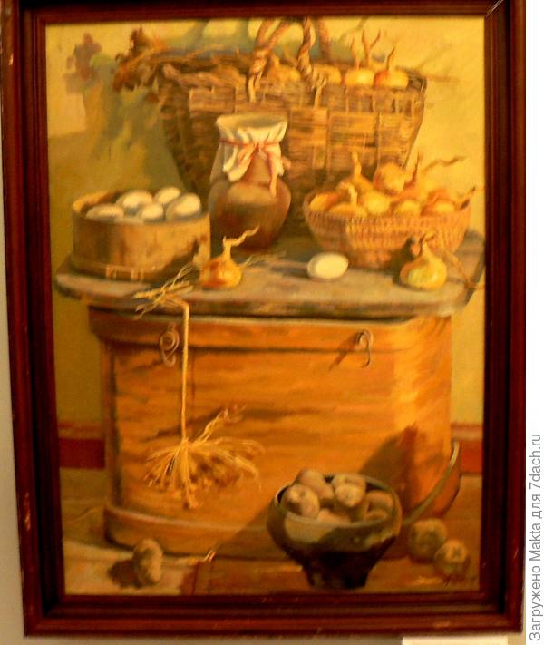 Вот такой деревенский натюрморт