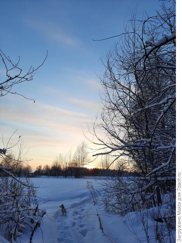 Закат и конец прогулке