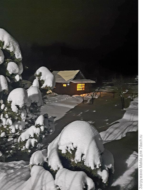 У нас мороз и ветров пока нет.