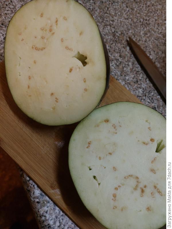 Он же в разрезе