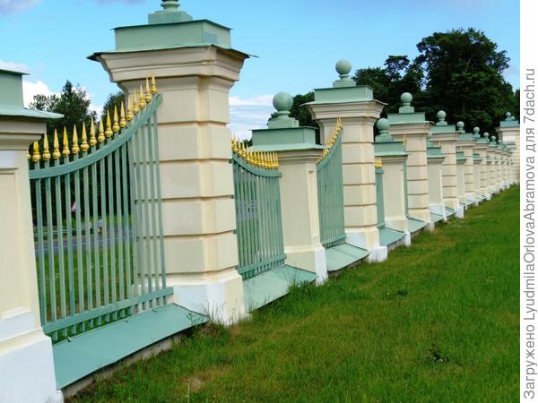 ограда парка