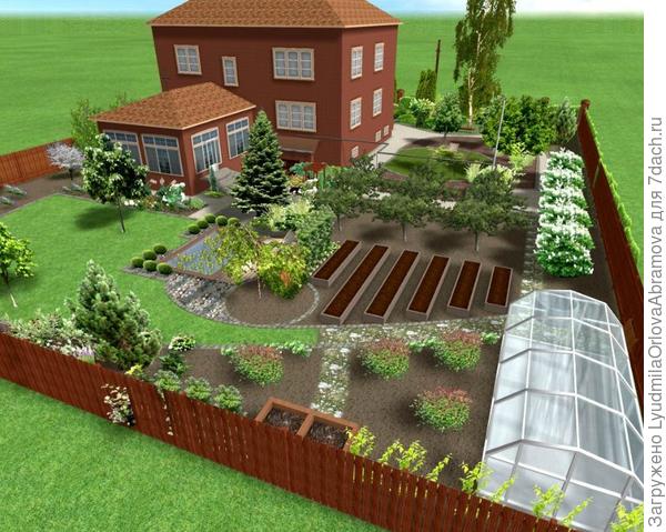 Желаю Вам создать участок своей мечты, такой, каким Вы его видите!