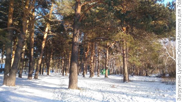 Снега пока не очень много...