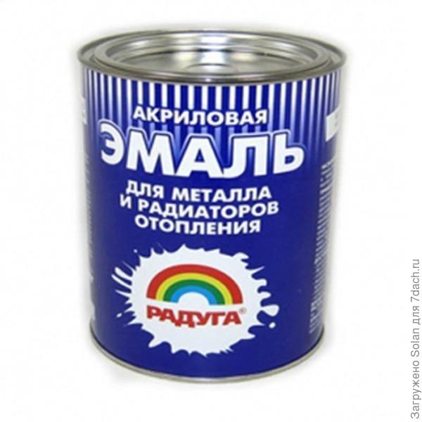 или же такую краску. Она даже предпочтительней, т.к. мы получаем два в одном. И грунт, и краску.