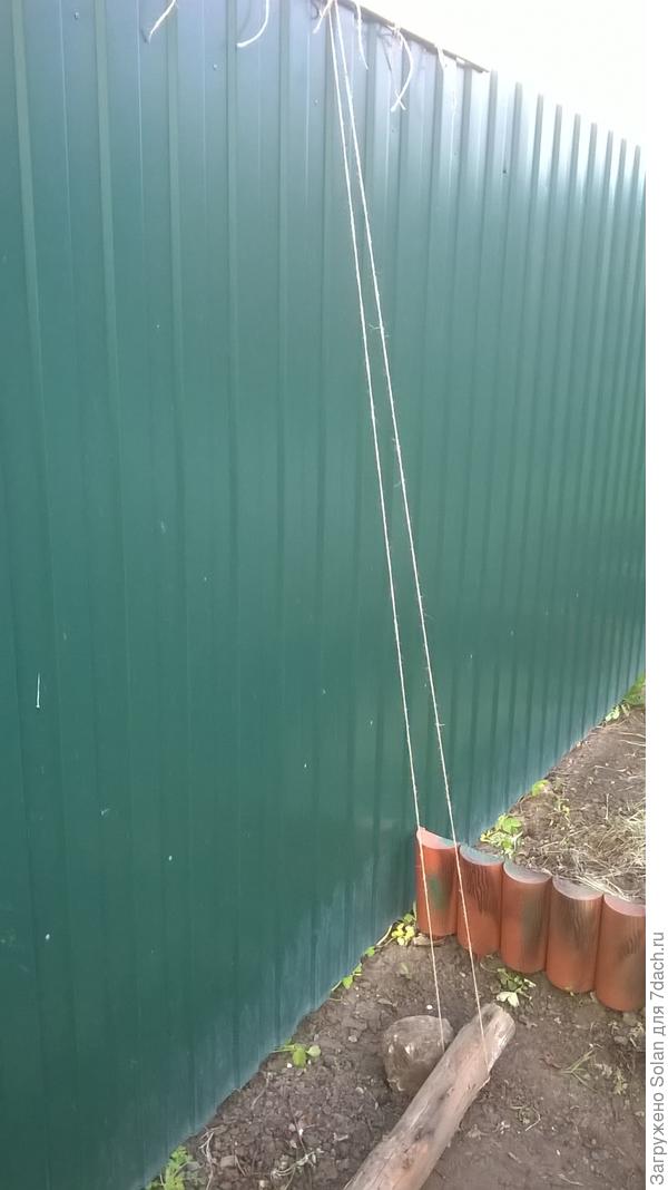 начинаем натягивать веревки шпагата.