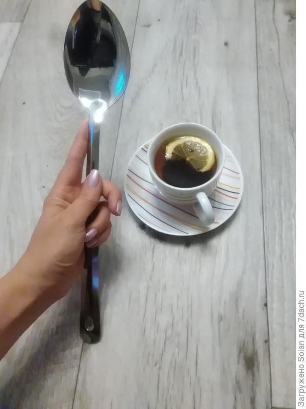 Я не сильно поскромничала с размером ложки?