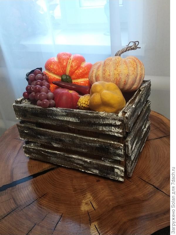 Ящик тоде из коробочного картона. Чем займусь через недели две-три пока не знаю. Но сидеть на.. опе ровно точно не смогу)