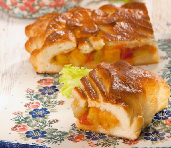 Пирог с баклажанами