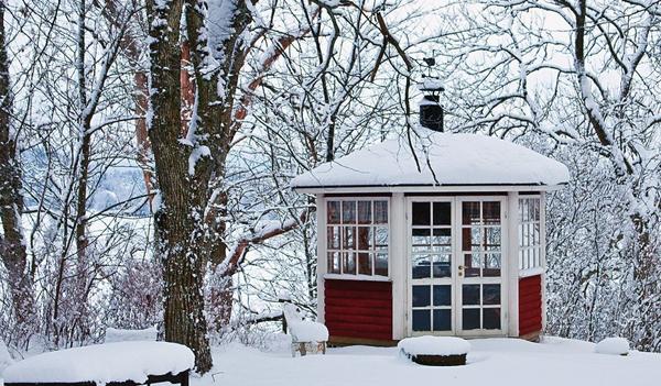 Место для павильона выбрано очень удачно