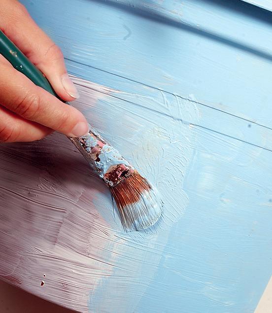 Сначала декорируйте контейнер