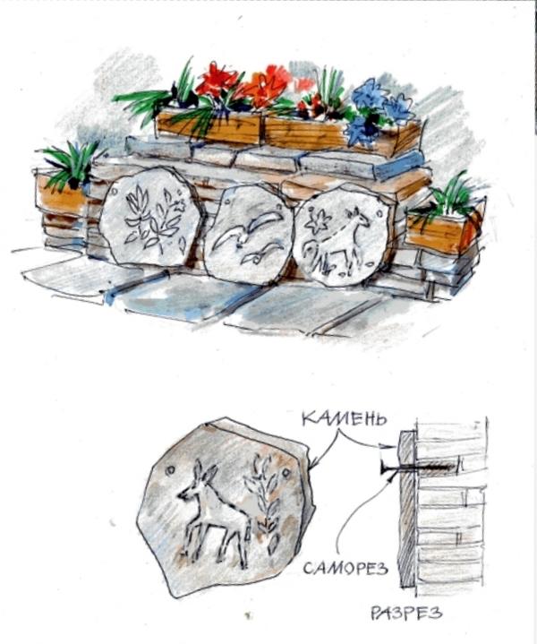 С примитивной резьбой по камню справится обычный шуруповерт