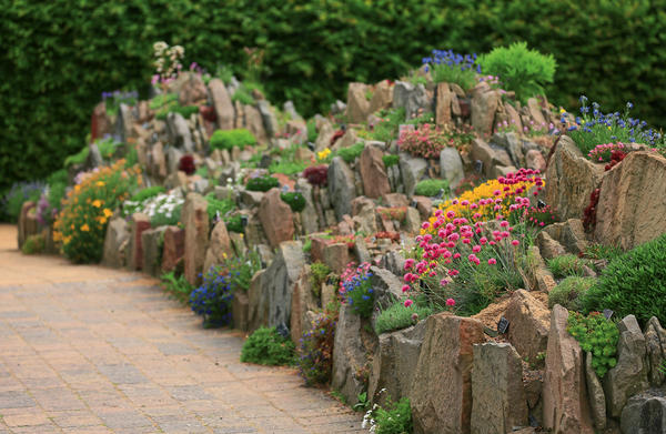 11 идей использования камней в саду