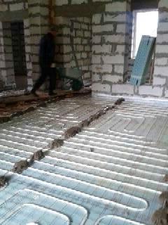 Трубы в пол