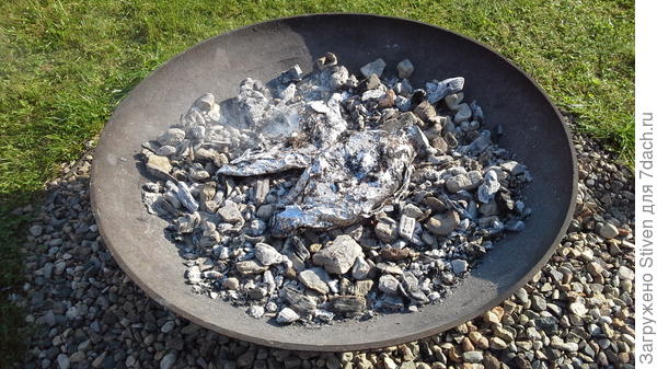 Рыба в углях