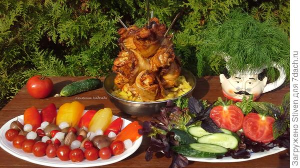 Подача готового блюда