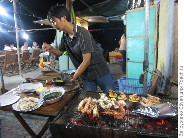 Все готовится быстро на природе