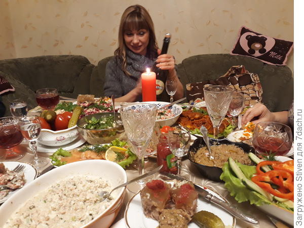 Часть Новогодних блюд