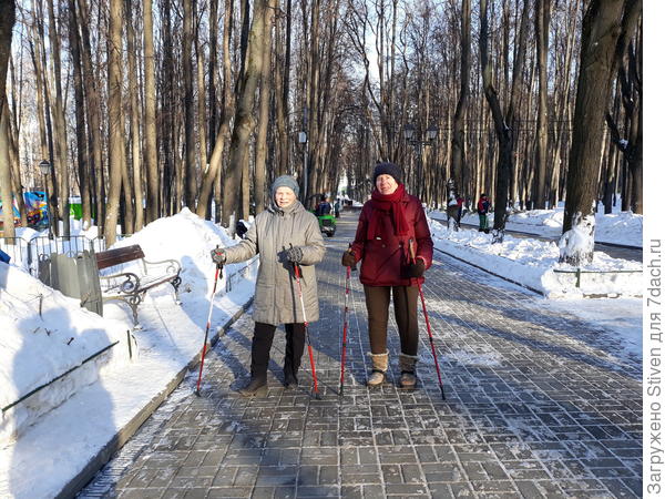 Ходьба по парку
