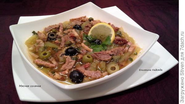 Солянка мясная