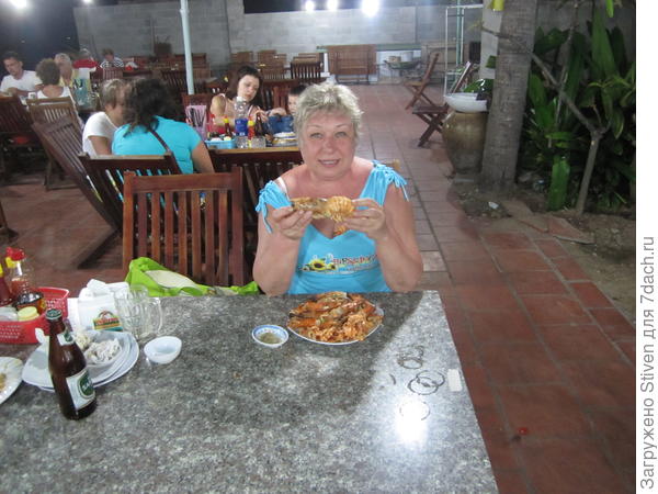 Ужин всегда с морепродуктами