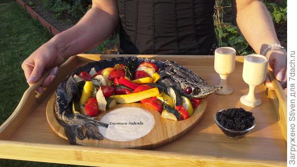 Деревянные рюмки - дачный вариант