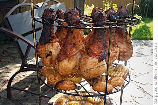 Ножки куриные с картошкой