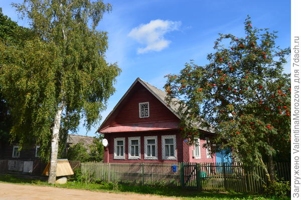 Радуют такие домики.