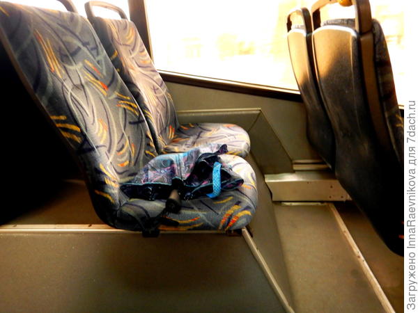 Нагулялся и устал, всю дорогу крепко спал))))