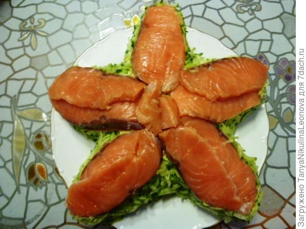 Готовый салат "Морская звезда"